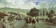 Edouard Manet The Races at Longchamp oil painting artist